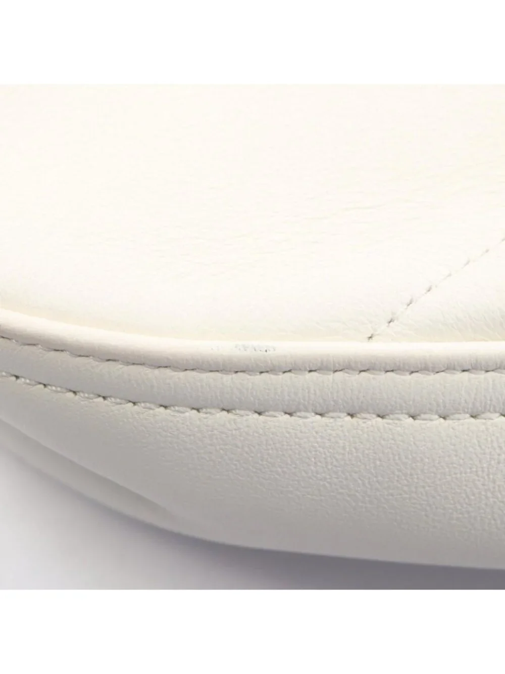 Chanel Shoulder Bag Quilted 2-Way White Lambskin